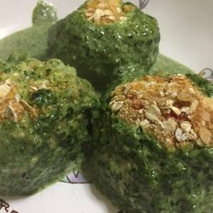 Albóndigas de pescado con salsa verde