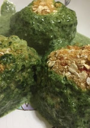 Una foto de Albóndigas de pescado con salsa verde