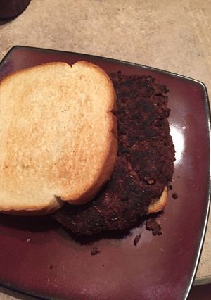 A picture of Black Bean Burgers.