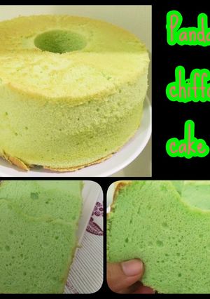 Foto resep Pandan chiffon cake