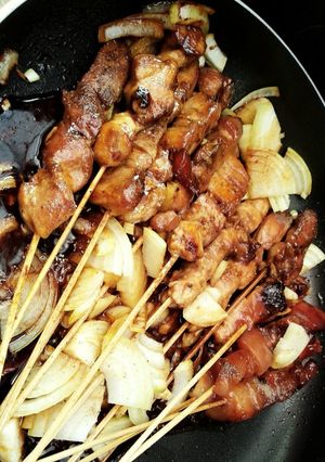 Foto resep Sate Ayam Panggang Teflon