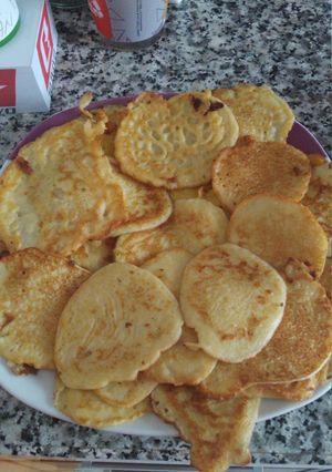 Una foto de Tortitas de calabacín