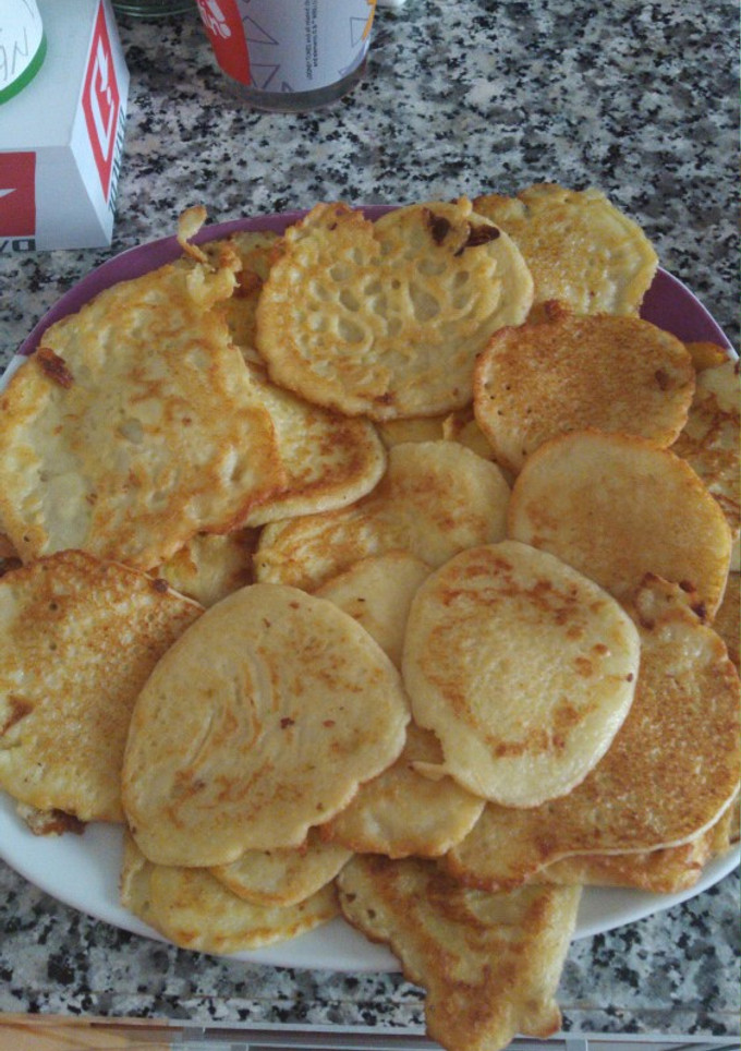 Una foto de Tortitas de calabacín