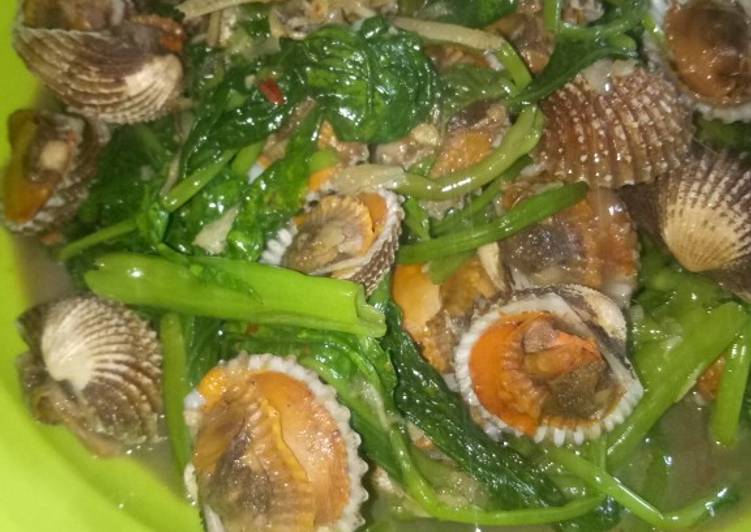 Kangkung Tumis Kerang