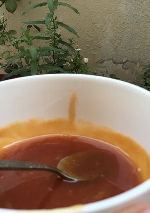 صورة لوصفة كراميل ……🖤