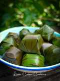 Kuih koci pulut hitam santan