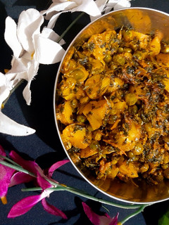 मेथी मटर आलू की सब्जी (Methi Matar Aloo ki sabzi recipe in Hindi) रेसिपी मुख्य फोटो