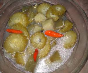 Resep Mudah Sayur Pare Santan Sedap Nikmat