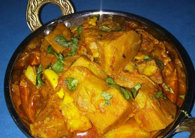 Kathal ki chapati sabji recipe main photo