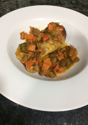 Foto principal de Muslos de pollo al horno