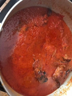 A picture of Goat Meat Stew.