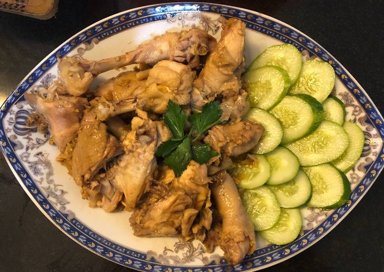Langkah Mudah untuk Membuat Resep Ayam rebus Ala Tawan resto Anti Gagal