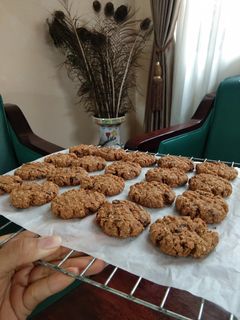 Foto resep Diet oat cookies chocochip