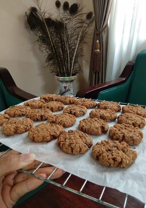 Foto resep Diet oat cookies chocochip