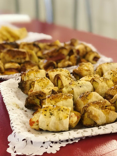 Una foto de Croissants de tortilla de patatas