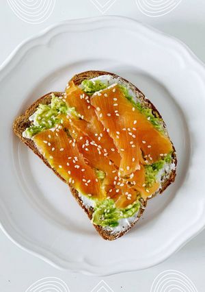 Une photo de Toast avocat