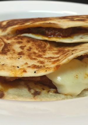 A picture of Chorizo Quesadillas.