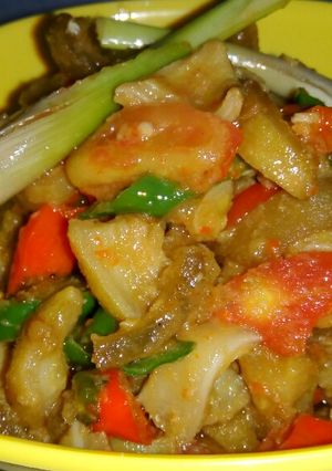 Foto resep Oseng Pedas Kulit Sapi
