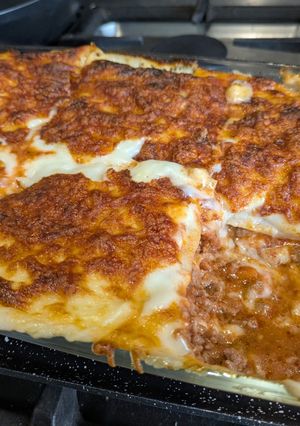 A picture of Beef Lasagne.
