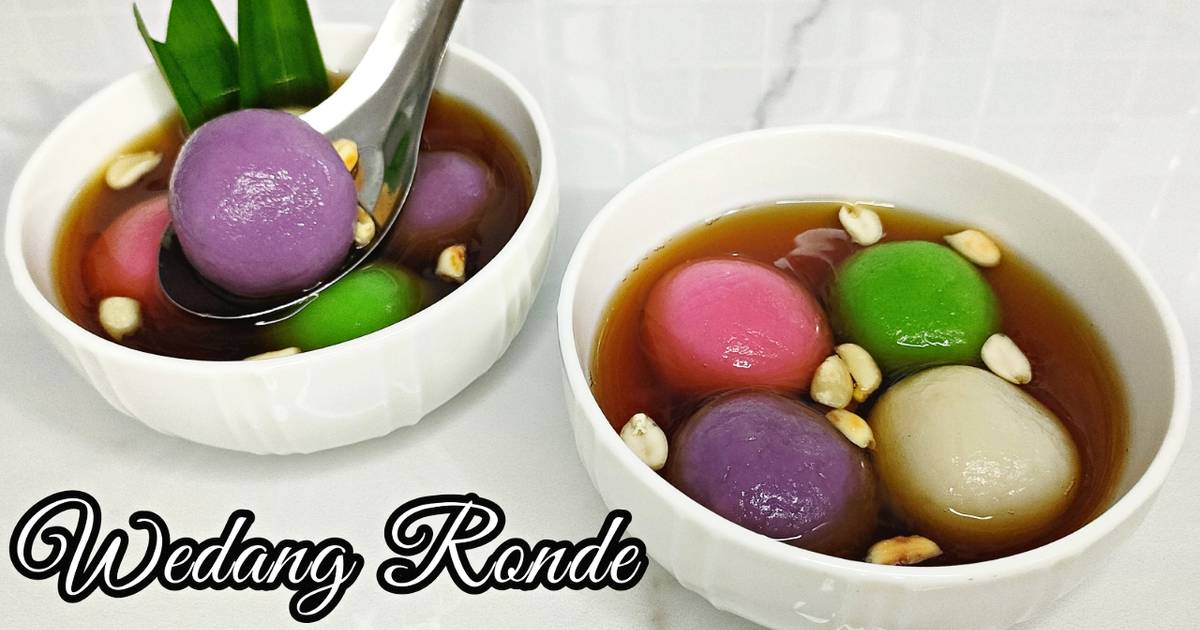 Resep Wedang Ronde Kuah Jahe Oleh Renny Phink Cookpad