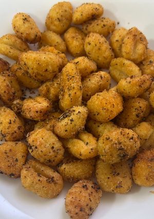Una foto de Gnocchi crujientes en airfrayer