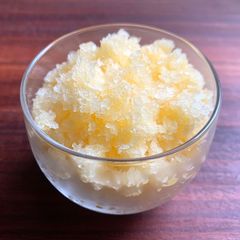A picture of Orange Granita.