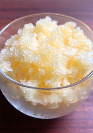 A picture of Orange Granita.