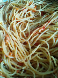 Una foto de Pasta con atún