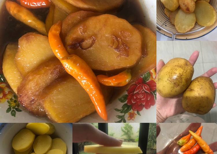 Resep Kentang Kecap Anti Gagal