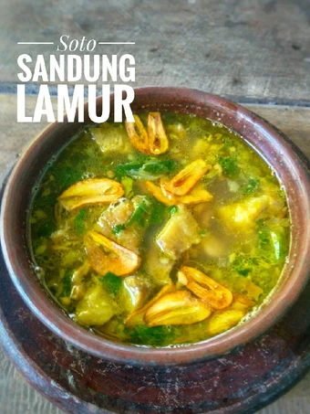 Langkah Mudah untuk Membikin Resep Soto Sandung Lamur yang Uenak Anti Ribet, Lezat Sekali
