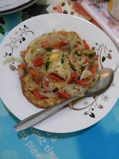Foto resep Tumis Telur Dadar