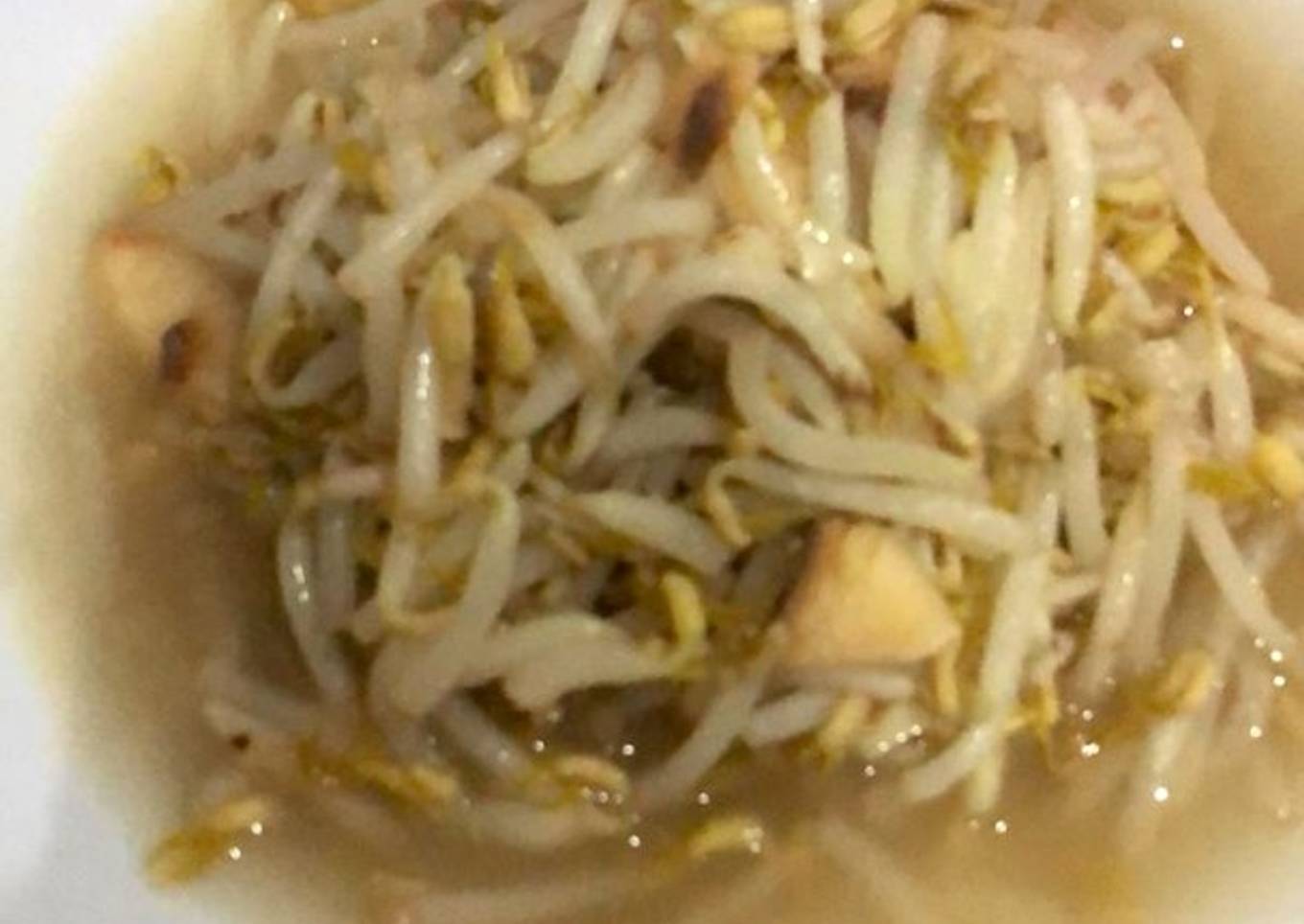 Tumis toge ikan asin simpel dan enak