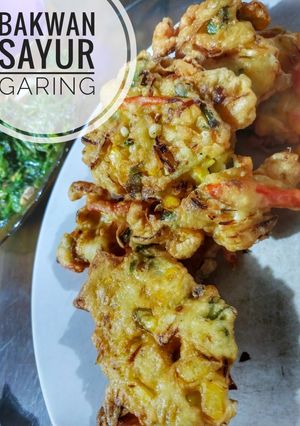 Foto resep Bakwan sayur garing