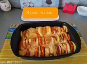 Une photo de fromage à raclette jambon