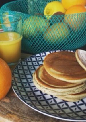 Une photo de Pancakes #healthy