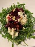 Beet, Arugula, and Goat Cheese Salad