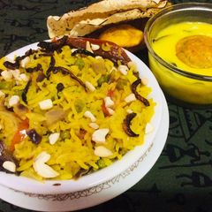Veg biryani A picture of Veg biryani.