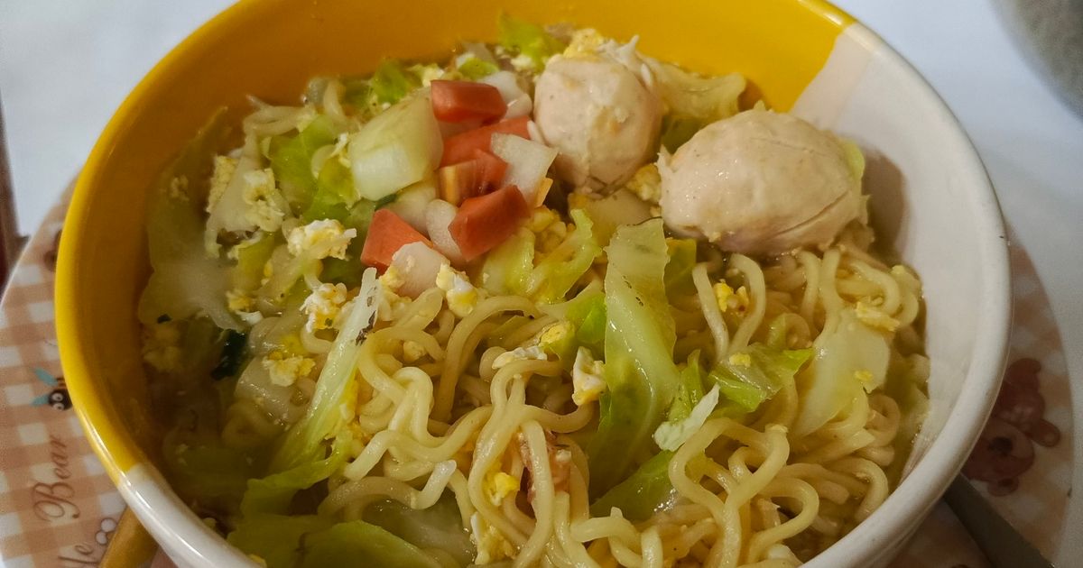 Mie Kuah Telor
