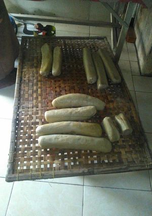 Foto resep Krupuk ikan😱😱😱