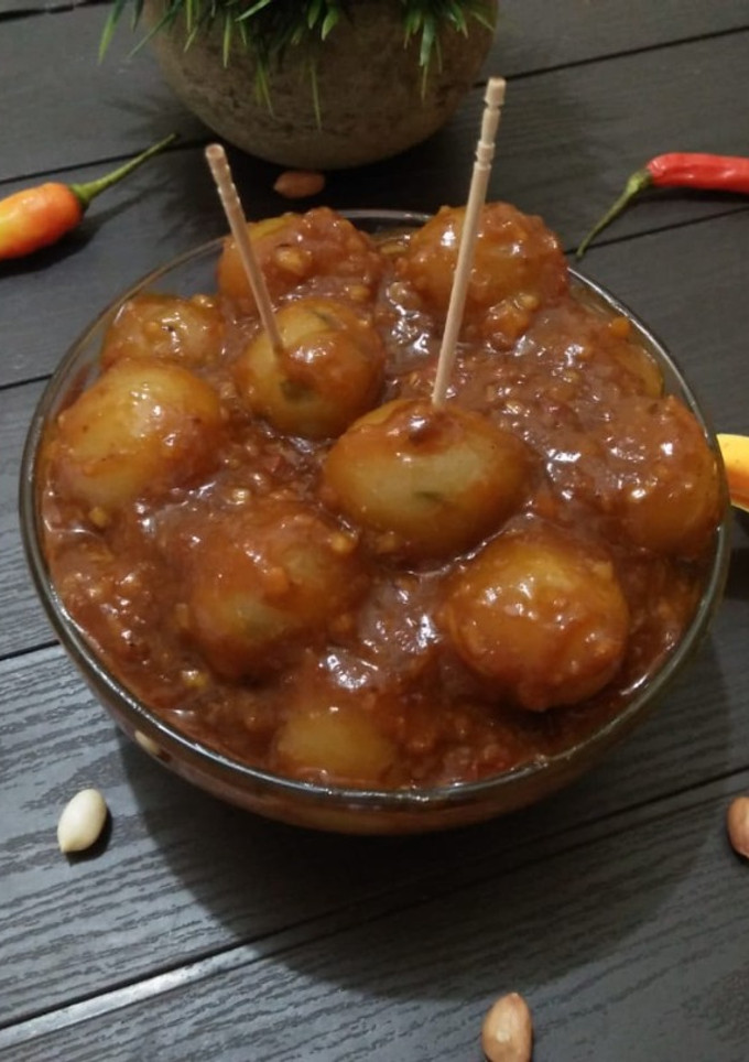 Foto resep Resep Cilok Bumbu Kacang Untuk Jualan Yang Empuk Dan Enak