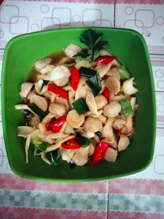 Foto resep Tumis bakso jamur