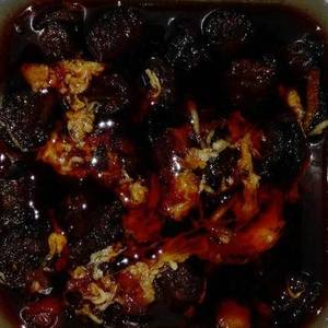 Morcillas  encebolladas