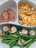 Stir-Fried Asparagus with Shrimp (Lunchbox Style)