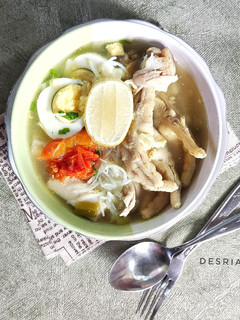 Foto resep Soto Ayam Kampung Kuah Bening Khas Sunda