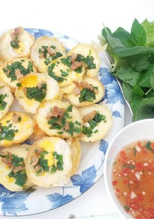 Hình của món Bánh khọt (trứng).