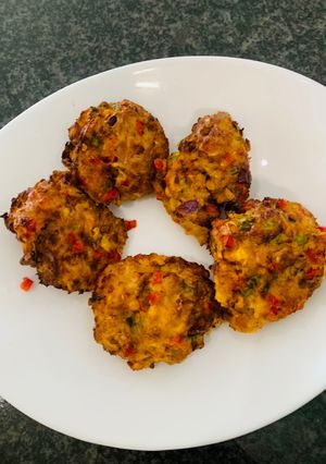 A picture of Tuna “Meatballs”.