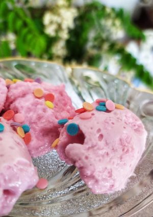 Φωτογραφία της συνταγής Marshmallows με γεύση φράουλα!