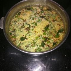A picture of Mor Rasam Buttermilk Rasam.