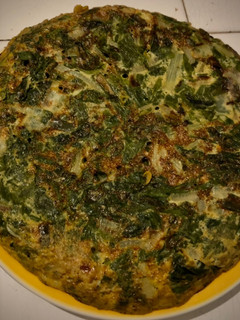 Una foto de Tortilla de acelga