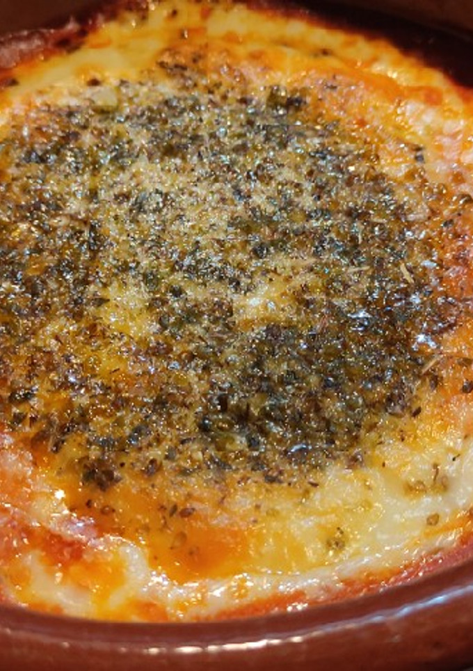 Una foto de Provolone al horno